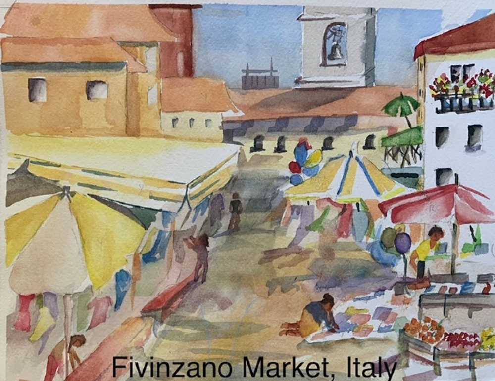 Fivinzano Market, Italy